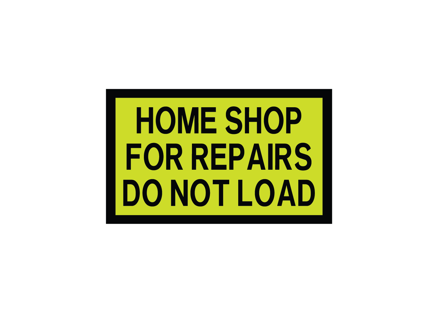 HOME SHOP DECAL