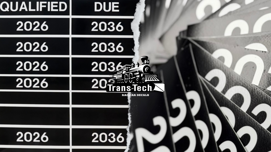 Tank Qualification Decal/Cover Strip Cover